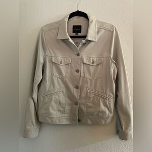 Liverpool Light Beige Jean Jacket